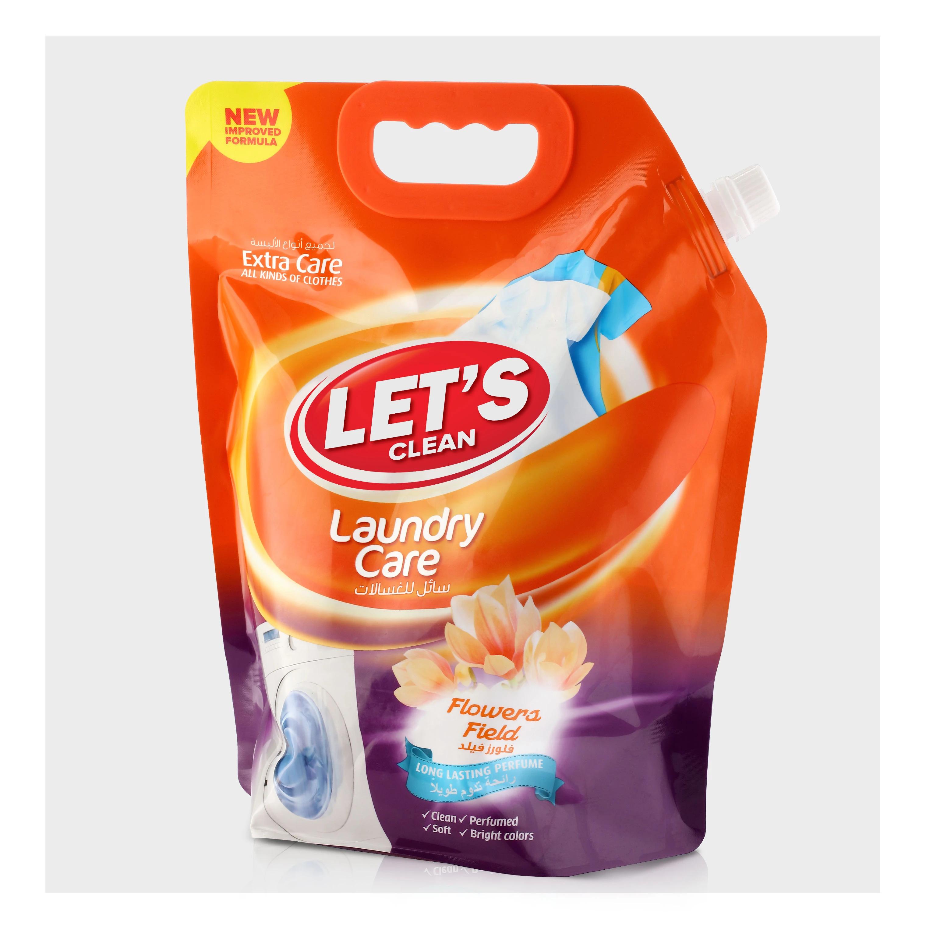 LET'S CLEAN Laundry Care of Colored and dark Clothes 3500 ml