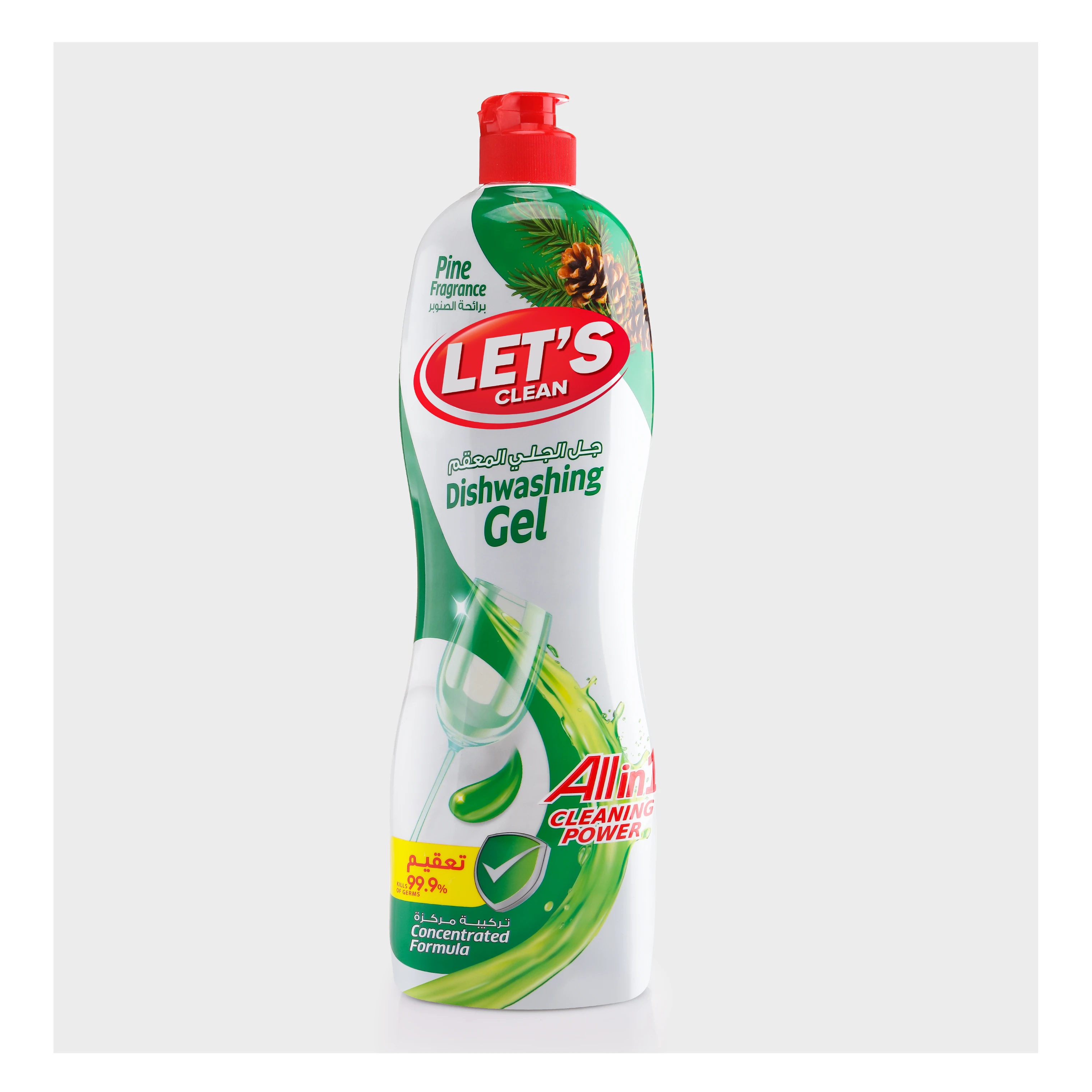 LET'S Dishwashing Gel 750ml